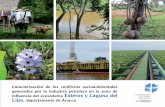 Esteros y Laguna del Lipa, - · PDF filegenerados por la industria petrolera en la zona de ... a través de talleres se identificaron los eventuales impactos ambientales generados