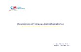 Reacciones adversas a Antiinflamatorios - Alergomurciaalergomurcia.com/reuniones/phocadownload/Charla AlergoMurcia 2-6-1… · NO ESTEROIDEOS (AINES): CLASIFICACION Clasificación