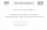 SECCIÓN ELÉCTRICA MANUAL DE PRÁCTICAS DE: ANÁLISIS DE ...olimpia.cuautitlan2.unam.mx/pagina_ingenieria/electrica/prac... · ¿Cómo se clasifican las fuentes de voltaje de corriente