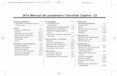 2014 Manual del propietario Chevrolet Captiva Mgmk.chevrolet.es/content/dam/Chevrolet/cwd/Spain/nscwebsite/es/... · Manual del propietario Chevrolet Captiva - 2014 - crc - 11/27/13