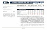 Industrias BACHOCO S.A.B. de C.V. - · PDF fileHoja 1 de 39 Industrias BACHOCO S.A.B. de C.V. ... comercializándose enhielado en contenedores con 150 pollos, en un máximo plazo de