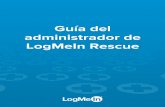 Guía del administrador de LogMeIn Rescue · PDF fileConfiguración de canales ... • Interfaz de chat con respuestas predefinidas, envío de URL y transferencia de archivos • Diagnósticos