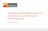 Perspectiva del Mercado Automotriz en Norteamérica y su ... · PDF file2 Contenido Ternium y el mercado automotriz Mercado automotriz en NA Demanda de acero Impulsores de la demanda