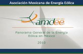 Asociación Mexicana de Energía Eólica · PDF file1993 •Nuevo Reglamento LSPEE (Carlos Salinas) 1993 ... Proyectos eólico de CFE bajo la modalidad ... • CIFER para zonas de