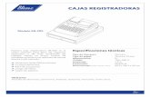 Ficha tecnica ER200 - comercialmendoza.comcomercialmendoza.com/wp-content/uploads/2017/06/ficha-ER200.pdf · Nuestra caja registradora ER-200 es la mejor solución para tipos de negocios