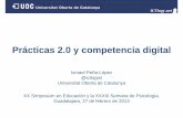 Ismael Peña-López @ictlogist Universitat Oberta de ...ictlogy.net/presentations/20130227_ismael_pena-lopez_-_practicas_2... · Yammer blogggg ging ... Direccionalidad: cualitativo