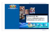 Manual de procedimientos administrativos - MSDseguros.minsalud.gob.bo/Documentos/Manuales/Procedimientos... · y financiamiento del Seguro de Salud para el Adulto Mayor “SSPAM ...