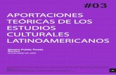 APORTACIONES TEÓRICAS DE LOS ESTUDIOS … · concepto de Rama de la «transculturación narrativa» en su artículo «¿Literaturas heterogéneas o literatura de la transculturación?».