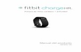 Fitbit Charge HR Product Manual 1.0 es ES - aws.tradeinn.comaws.tradeinn.com/images/pdf/manuales/spa_fitibit_ChargeHR_manu.pdf · 1 Introducción Cada latido cuenta con Charge HR,