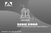 SERIE COBÁ - vde.com.mx · TABLA DE SOLUCIÓN DE PROBLEMAS ... • Cualquier cableado de las bombas debe ser realizada por un electricista calificado. ... PSI 10 20 30 40 0