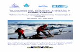 Glaciares del Ecuador : Antisana y Carihuayrazo : balance de …horizon.documentation.ird.fr/exl-doc/pleins_textes/... ·  · 2013-12-12Se realizaron mediciones y análisis fotogramétricos