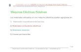 Máquinas Eléctricas Rotativas - lbcalmaqlbcalmaq.webs.uvigo.es/Textos/TEMARIO.12/TEMA_I.b_12.pdf · Tema I INTRODUCCIÓN. MATERIALES EL ECTRICOS Y MAGNETICOS TEMARIO AULA: DISEÑO