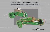 RAM Serie 400 - valvulas.com.mx · Pilotos de control 30 Valvula piloto solenoide y accesorios 31. Perfil de la compañia 4 La Compañía BERMAD se fundó en 1965 ... manual de 4