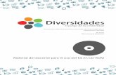 Material del docente para el uso del kit en CD-ROM · 4 Diversidades, el juego de la creatividad Agradecimientos La División de las Expresiones Culturales e Industrias Creativas