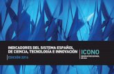 Indicadores del Sistema Español de Ciencia, Tecnología e ... · indicadores del sistema espaÑol de ciencia, tecnologÍa e innovaciÓn. ediciÓn 2016 indicadores del sistema espaÑol