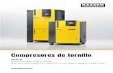 Compresores de tornillo - Kaeser Compresores España · Serie SK Con el reconocido PERFIL SIGMA Flujo volumétrico desde 0,53 hasta 2,70 m³/min, presión desde 5,5 hasta 15 bar Compresores