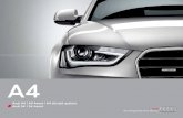 A4 A4 Avant 61 - audi.es · Audi A4/A4 Avant 11 Una síntesis de confort y deportividad extraordinaria: el Audi A4 Avant. Sus proporciones impo-nentes le otorgan una apariencia poderosa;
