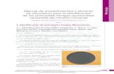 Manual de procedimientos y técnicas de laboratorio para la ... · Manual de procedimientos y técnicas de laboratorio para la identificación de los principales hongos oportunistas