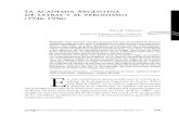 La Academia Argentina de Letras y el peronismo (1946 … en el peronismo es la introducción al volumen colectivo El peronismo clásico (1945-1955). Descamisados, gorilas y contreras