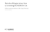 Inteligencia competitiva - temarium.com · © Universitat Oberta de Catalunya • UP02/79059/00058 Inteligencia competitiva Índex La estrategia tecnológica de la empresa: una visión