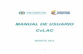 Manual de usuario CvLAC.docx€¦ ·  · 2018-03-084 12.1. Carta (cartográfica), mapa o similar..... 90 12.2. Consultoría científico, tecnológica e informe técnico ...