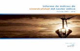 Informe de índices de siniestralidad del sector eólico - …€¦ · Presentación de datos 9 3.1. Agregados del sector eólico 10 3.2. Promoción 14 3.3. Fabricación 14 3.4. Instalación,