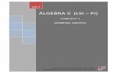 Unidad 2 - galeon.comgaleon.com/algebralineal/algii_inform/unidad2.pdf · Facultad de Ciencias Exactas y Tecnologías - UNSE Unidad 2 7 Álgebra II (LSI y PI) Procederemos de similar