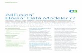 AllFusion ERwin Data Modeler r7 - danysoft.com · ERwin® Data Modeler r7 ... OneWorld) y Siebel Los modeladores pueden entonces buscar, ... • AllFusion® Data Model Validator (AllFusion