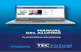 MANUAL DEL ALUMNO - cca.org.mx · Introducción Bienvenido a la guía de la plataforma educativa que conforma el ambiente de aprendizaje. La plataforma es tu salón de clase virtual,