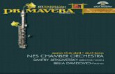 NES CHAMBER ORCHESTRA - auditoriozaragoza.com CHAMBER ORCHES… · mio del Concurso Fritz Kreisler en Viena. Como violinista ha tocado con las principales orquestas del mundo, como