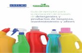 Guía de ejemplos para la declaración de envases de ... · Productos para el lavado de ropa Jabones y detergentes en polvo y líquidos 2.000 Categoría del producto Producto Ecoembes