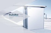 CATÁLOGO · CATALOGUE / 2017 - kide.com · 3 Kide 2017 El frío bajo control KIDE es un Grupo fabricante de cámaras frigoríficas, paneles aislantes, puertas frigoríficas, equipos