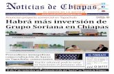 NOTICIAS DE CHIAPAS …noticiasdechiapas.com.mx/archivos/pdfs/edicion_567.pdf · El día 1° de noviembre será celebrado el día del “bache” en Tapachula ... hepáti co en paciente