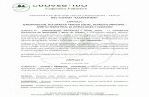 COOPERATIVA MULTIACTIVA DE PRODUCCION Y VENTA DEL …coovestido.com/assets/estatutos-reforma-2015---coovestido.pdf · PRINCIPIOS UNIVERSALES DEL COOPERATIVISMO ... diseño, corte,