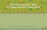 PROYECTOS DE EMPRENDIMIENTO - Repositorio …dspace.ups.edu.ec/bitstream/123456789/5649/1/Proyect… ·  · 2014-03-0512 PROYECTOS DE EMPRENDIMIENTO Tipos de proyectos ... lizar