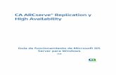 CA ARCserve® Replication y High Availabilitydocumentation.arcserve.com/.../PDF/XO_MS_IIS_W_ESN.pdf · Requisitos de configuración del servidor IIS Debe haber una instancia de Microsoft