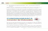 Objetivo: hacer de “Cundinamarca un propósito común para ... · 0 1.1. Plan de desarrollo departamental 2008 – 2012 - “Cundinamarca, corazón de Colombia” Objetivo: hacer