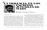 LA VIOLENCIA EN WS ESCRITOS JUVEMLESDE MARXdadun.unav.edu/bitstream/10171/12275/1/PD_III_09.pdf · 252 Althusser -y los que distinguieron dos eta pas en los escritos de Marx-, en