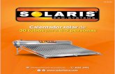 Calentador 30 tubos - solariseco.comsolariseco.com/uploads/sheets/8.pdf · Calentador solar de 30 tubos para 8-9 personas 01 de 03  clientes@solaris-eco.com.mx 3653 . 2491