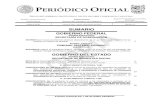 PERIÓDICO OFICIAL - po.tamaulipas.gob.mxpo.tamaulipas.gob.mx/wp-content/uploads/2018/03/cxliii-33-150318F.pdf · Sen. Ernesto Cordero Arroyo, Presidente.- Dip. Ana Guadalupe Perea