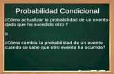 Probabilidad Condicional - BIFIgopar/TEACHING/teaching_web_3.pdf · Probabilidad Condicional Veamos como se puede definir la probabilidad condicional. Después de realizar muchas