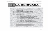 3.1 DEFINICIÓN DE PENDIENTE DE RECTA …blog.espol.edu.ec/joiszuri/files/2011/11/Cap3LaDerivada1.pdfMoisés Villena Muñoz Cap. 3 La derivada 84 Desde la antigüedad (300 A.C.) existía