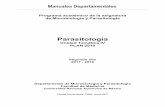 MANUAL DE PARASITOLOGIA 2017-2018 - Facultad … académico de la asignatura de Microbiología y Parasitología Parasitología Unidad Temática IV PLAN 2010 Segundo año 2017 - 2018