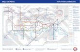 Mapa del Metro  · Este mapa es una evolución del diseño original confeccionado en 1931 por Harry Beck Correcto en el momento de impresión, ... del personal. Índice de las estaciones