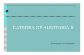CATEDRA DE AUDITORIA II - …auditor2006.comunidadcoomeva.com/blog/uploads/1.Presentacion... · Normas Internacionales de Auditoría (NAGA-NIA) AMERICAN INSTITUTE OF CERTIFIED ...