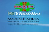 MAXIN FARMApedidos 10 1 10maxinmedicoscommaxinfarma.com/.../catalogo/MAXYNSADIET-2017_maxin.pdfMAXIN FARMApedidos 10 1 10maxinmedicoscom PLANTAS MEDICINALES COMPLEMENTOS PARA DEPORTISTAS
