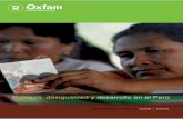 Informe Anual de Oxfam sobre Pobreza, Desigualdad y ... · 5 Pobreza, desigualdad y desarrollo en el Perú Informe anual 2008 / 2009 Novib America Gran Bretaña