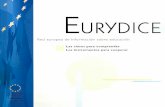 Eurydice Red europea de información sobre …… NA RED ÚNICA EN SU GÉNERO Dos comodines Eurydice es la red europea de información sobre educación. Se creó en 1980 con un objetivo