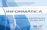 INFORMÁTICA I - fcaenlinea1.unam.mxfcaenlinea1.unam.mx/apuntes/interiores/docs/2011/informatica/1/... · Identificar la terminología de la informática y sus temas relacionados