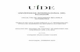 UNIVERSIDAD INTERNACIONAL DEL ECUADORrepositorio.uide.edu.ec/bitstream/37000/462/1/T-UIDE-0440.pdfTabla 6.2 Análisis de resultado de valores de emisiones de gases utilizando la bujía